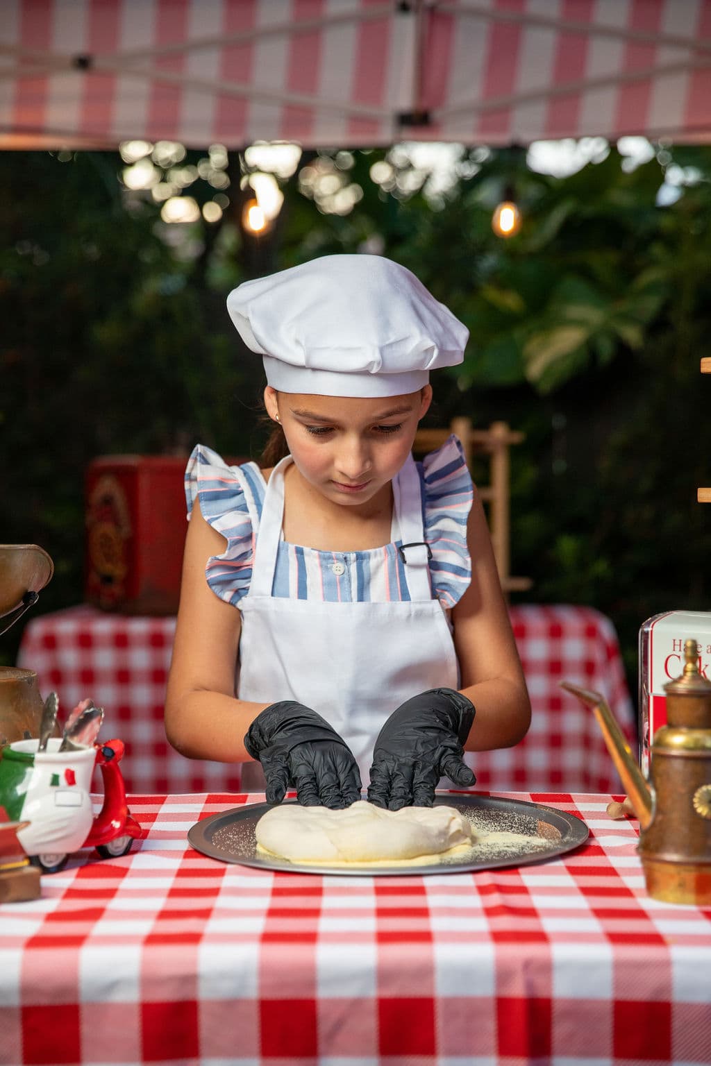 Hot, made-to-order pizza at a celebration